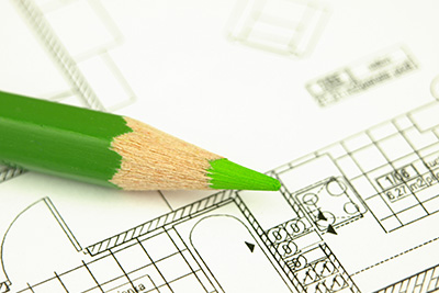 build a house of brick of wood project and architect tools