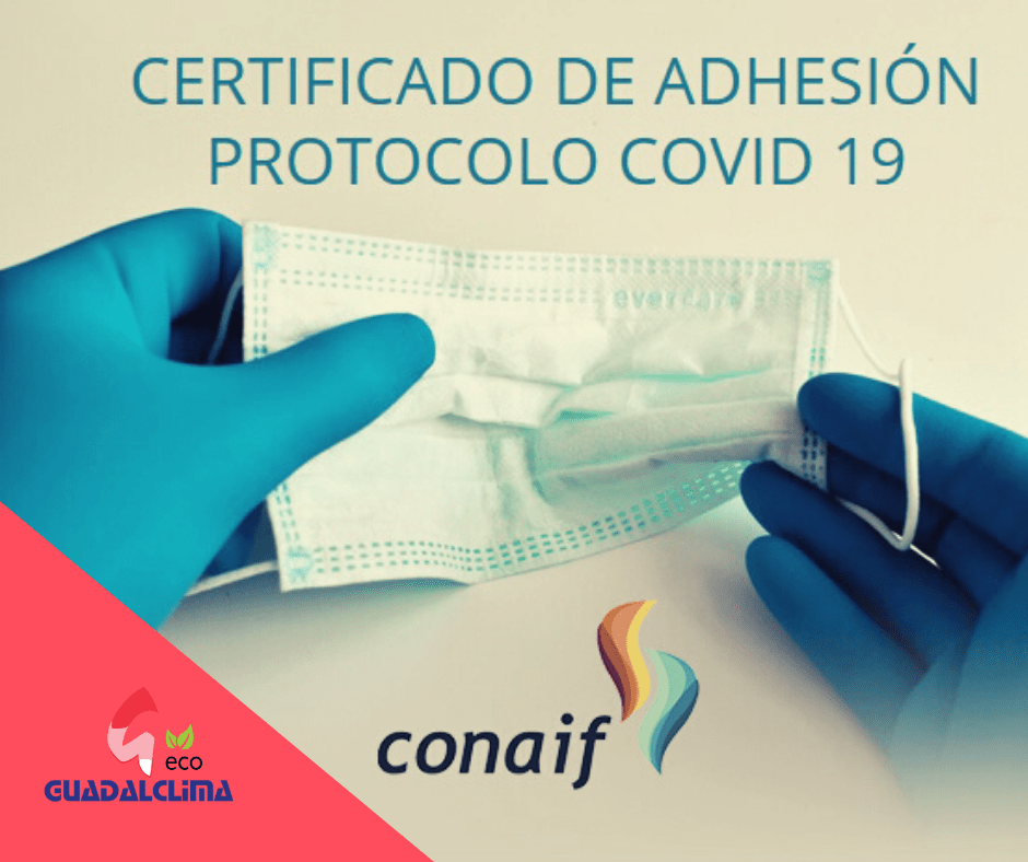 Guadalclima se certifica como empresa instaladora comprometida con la seguridad frente al coronavirus