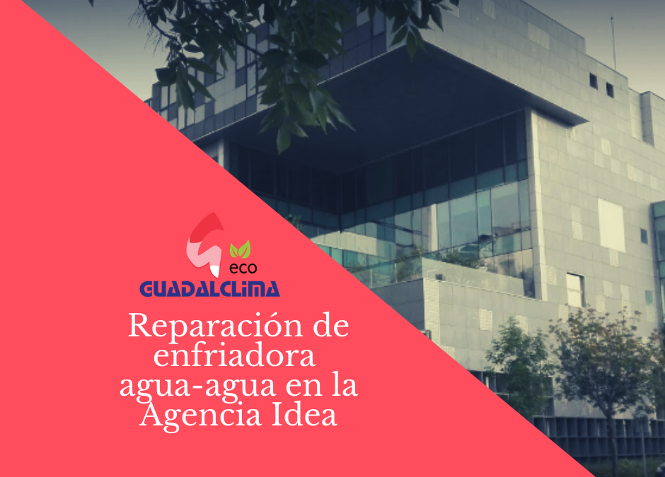 Reparación de enfriadora agua-agua en la Agencia Idea de Sevilla